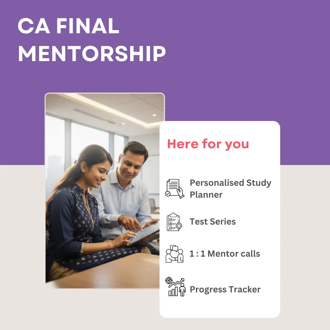 CA final Mentorship