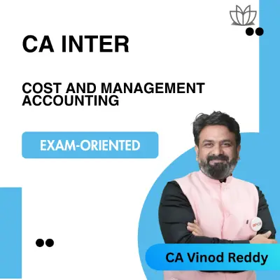 CA Inter Costing | Exam-Oriented | Recorded Guided Batch | By CA Vinod Reddy | May26 Exams