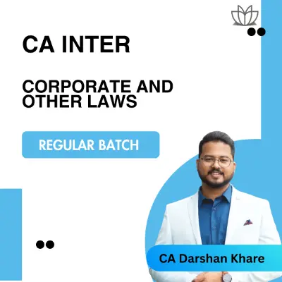 CA Inter Law | Regular In Depth | Newly Recorded B…