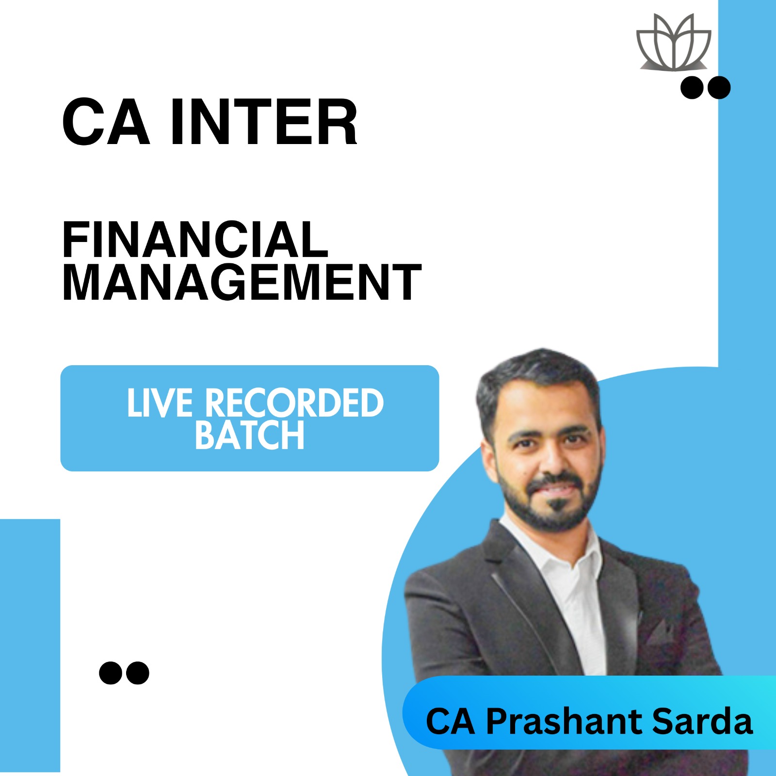 A Inter FM | Booster Practice | Live+Recorded Batch | CA Prashant Sarda | 2026 Exams CA Prashant Sarda